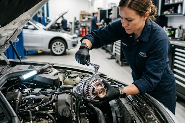 Alternatör Değişimi - oto servis